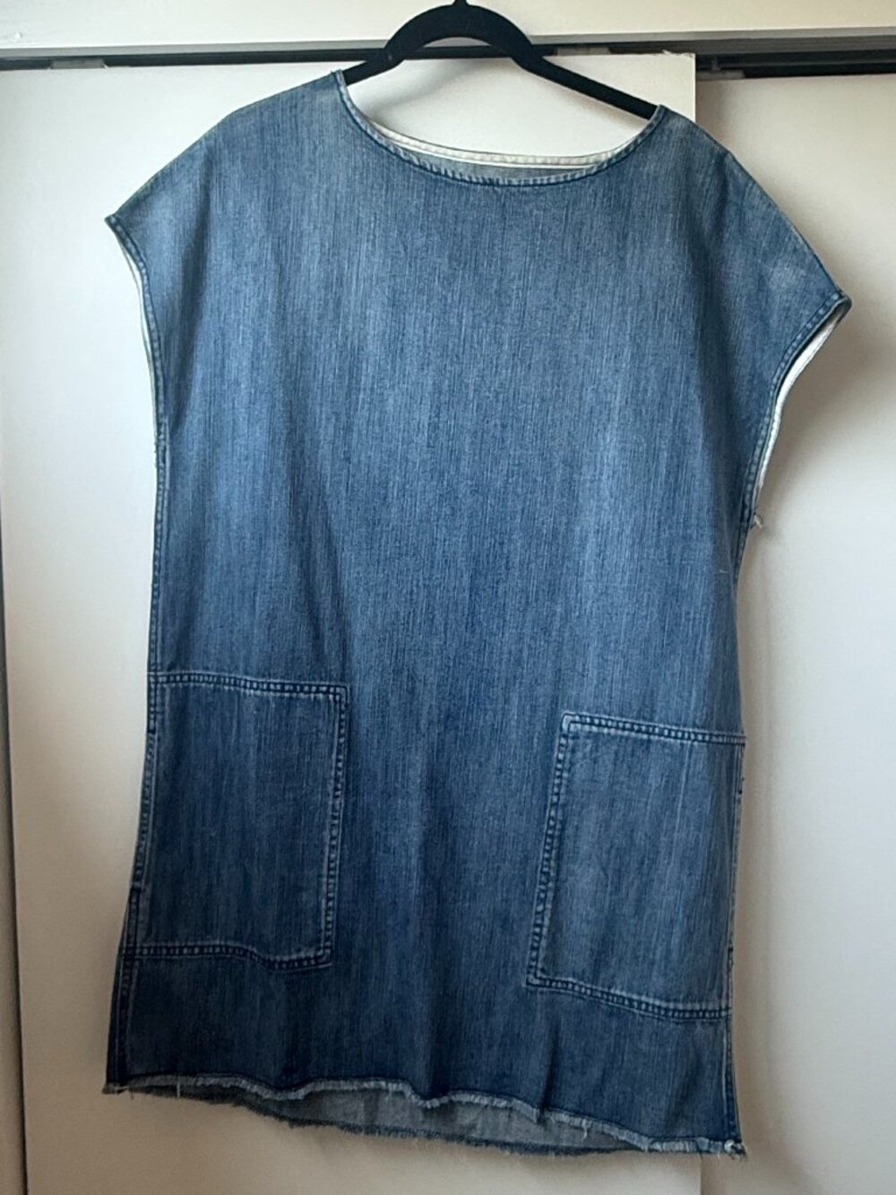 Aritzia Wilfred Free Denim Dress Large